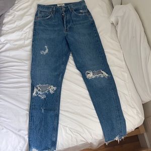 Agolde jamie high rise jeans 25